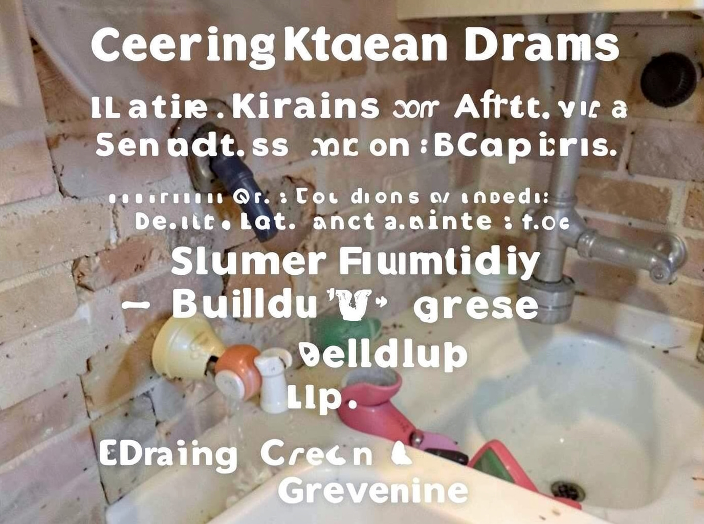 Clearing Kitchen Drains After Summer Humidity and Grease Buildup
